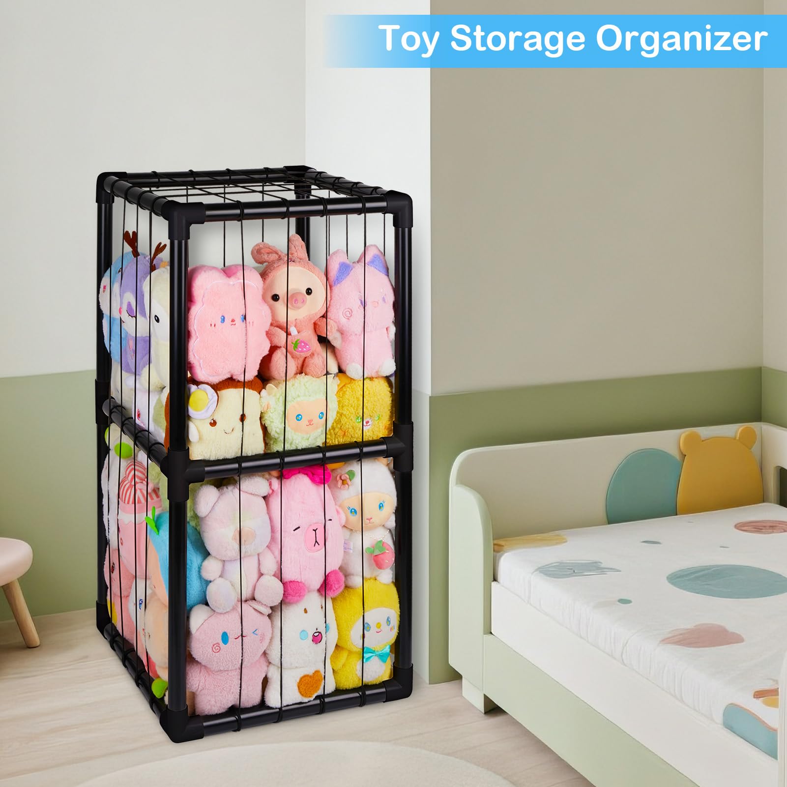 Unicorn Castle wall-mount secure option anchors safely for stability.