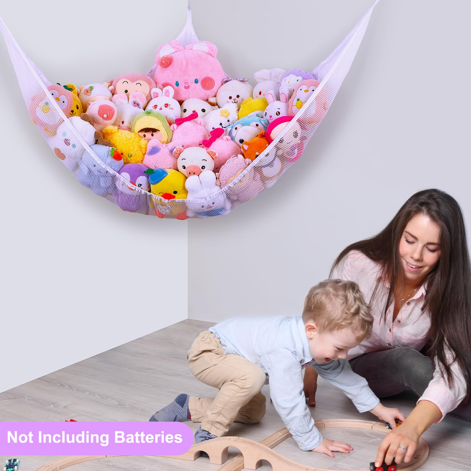 Unicorn Castle wall hooks simplify easy installation for quick setup