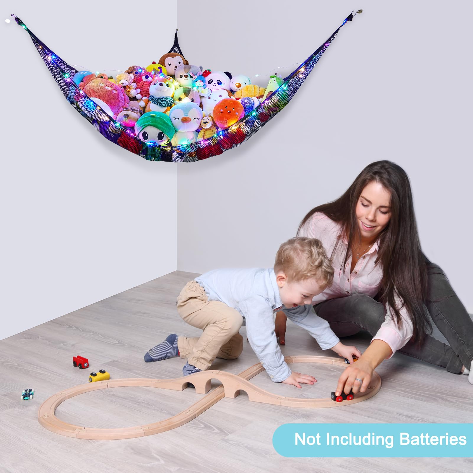 Unicorn Castle wall hooks and installation details enable quick, secure mounting
