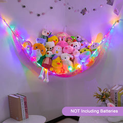 Unicorn Castle wall hooks installation provides quick, sturdy mounting for the toy hammock.