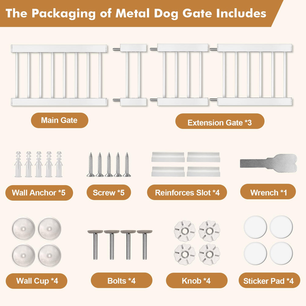 Unidevice dog gate indoor-use suits hallways and stair landings.