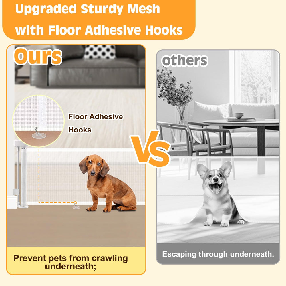 Unidevice Short Dog Gate in doorway use for easy step-over access