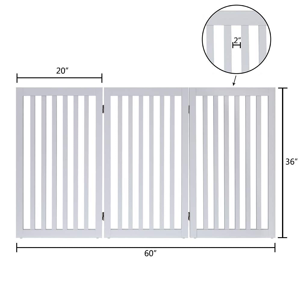 Unipaws folding system with dual-sided design stores neatly when not in use.