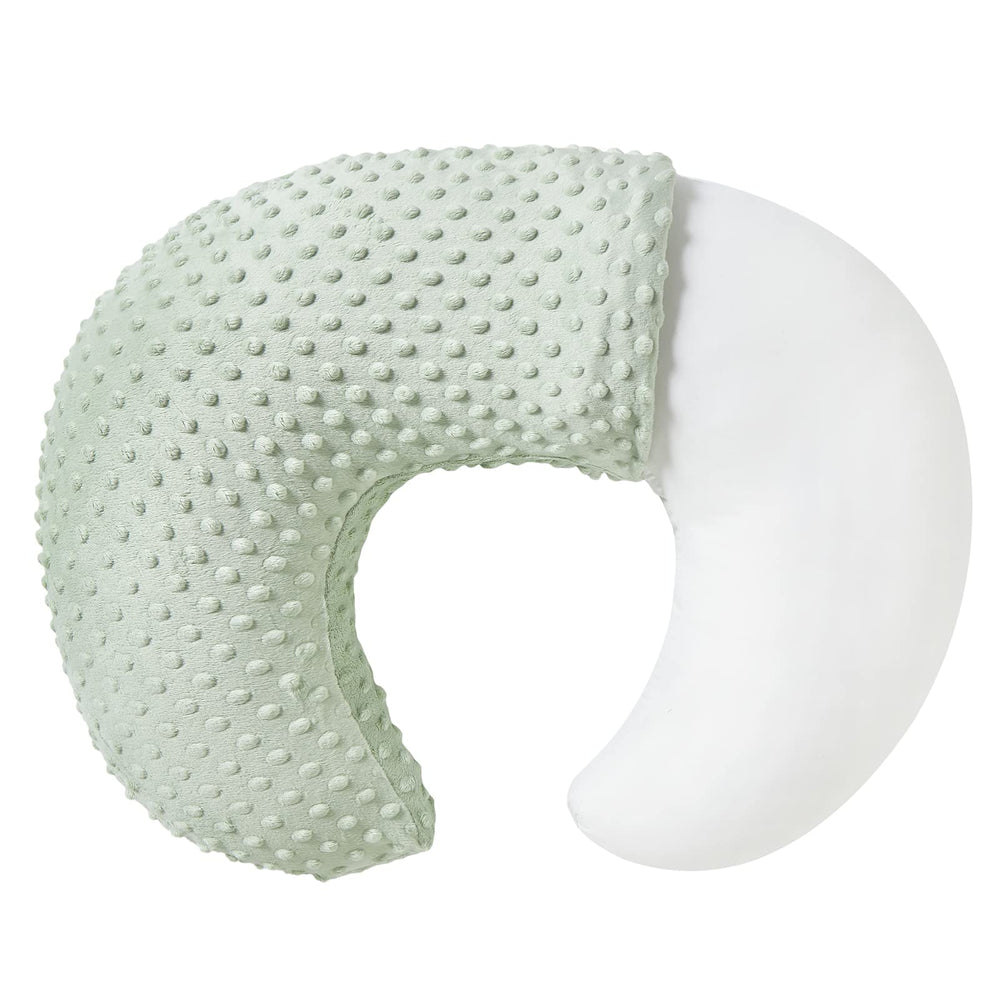 QUENESS BABY nursing pillow overview showing supportive shape for comfortable feeding