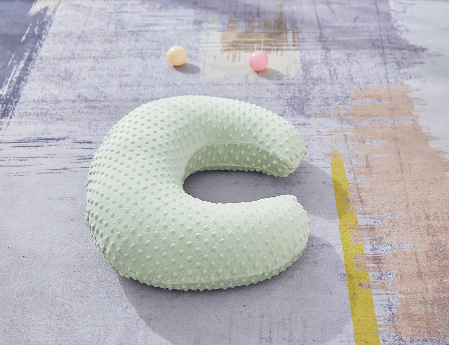 QUENESS BABY nursing pillow unisex modern design fits any nursery