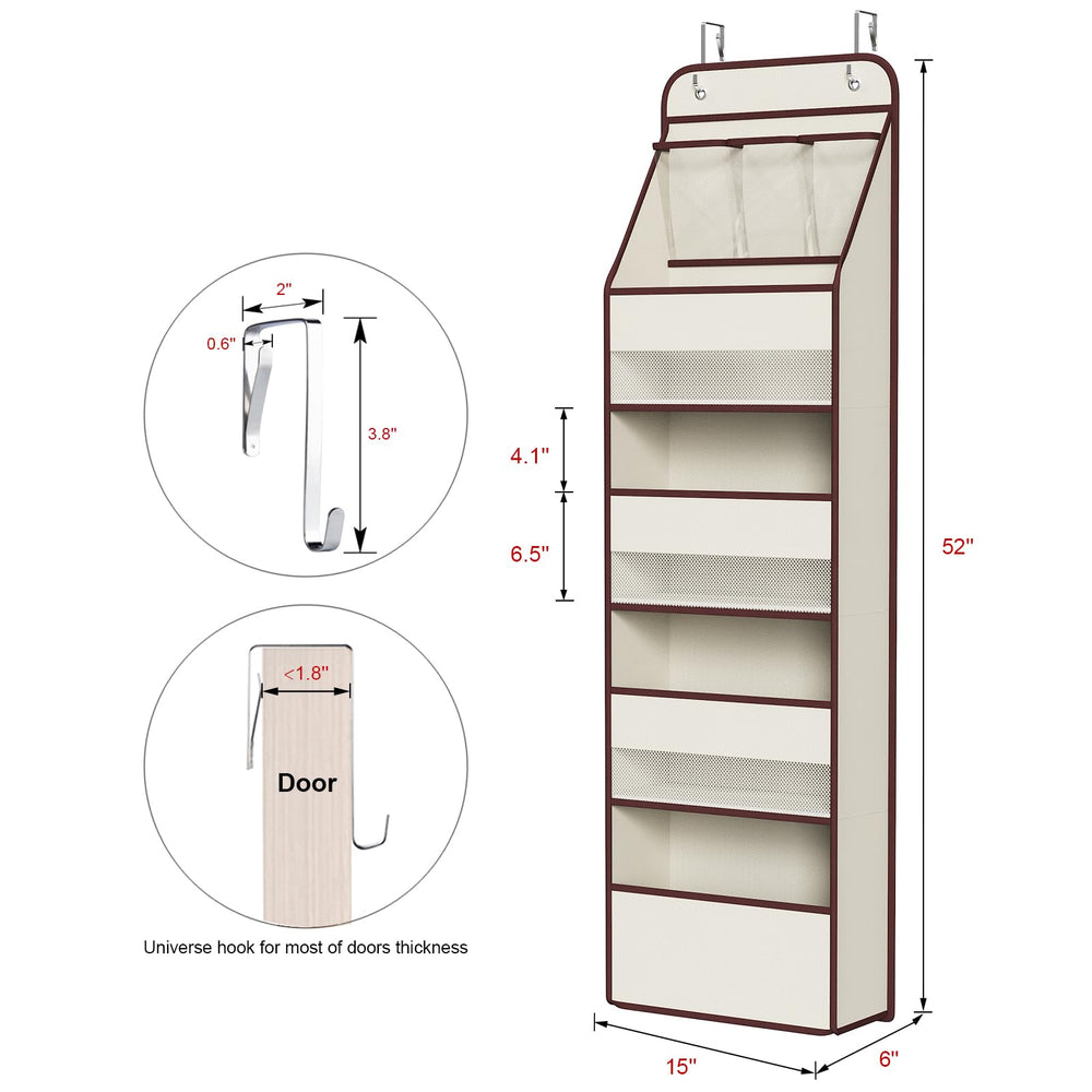 Univivi large pockets highlight roomy spaces for bottles and baby supplies