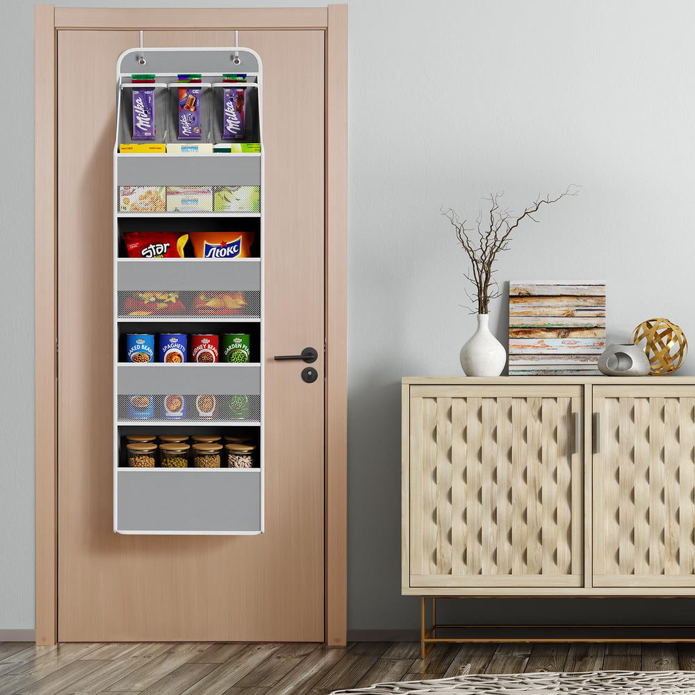 Univivi door organizer used in a bedroom closet for tidy storage.