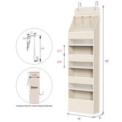 Univivi large PVC pockets demonstrate visible storage for bottles and lotions.