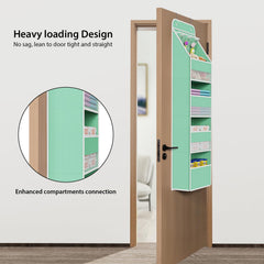 Univivi nursery organizer with mesh windows for visibility and ventilation