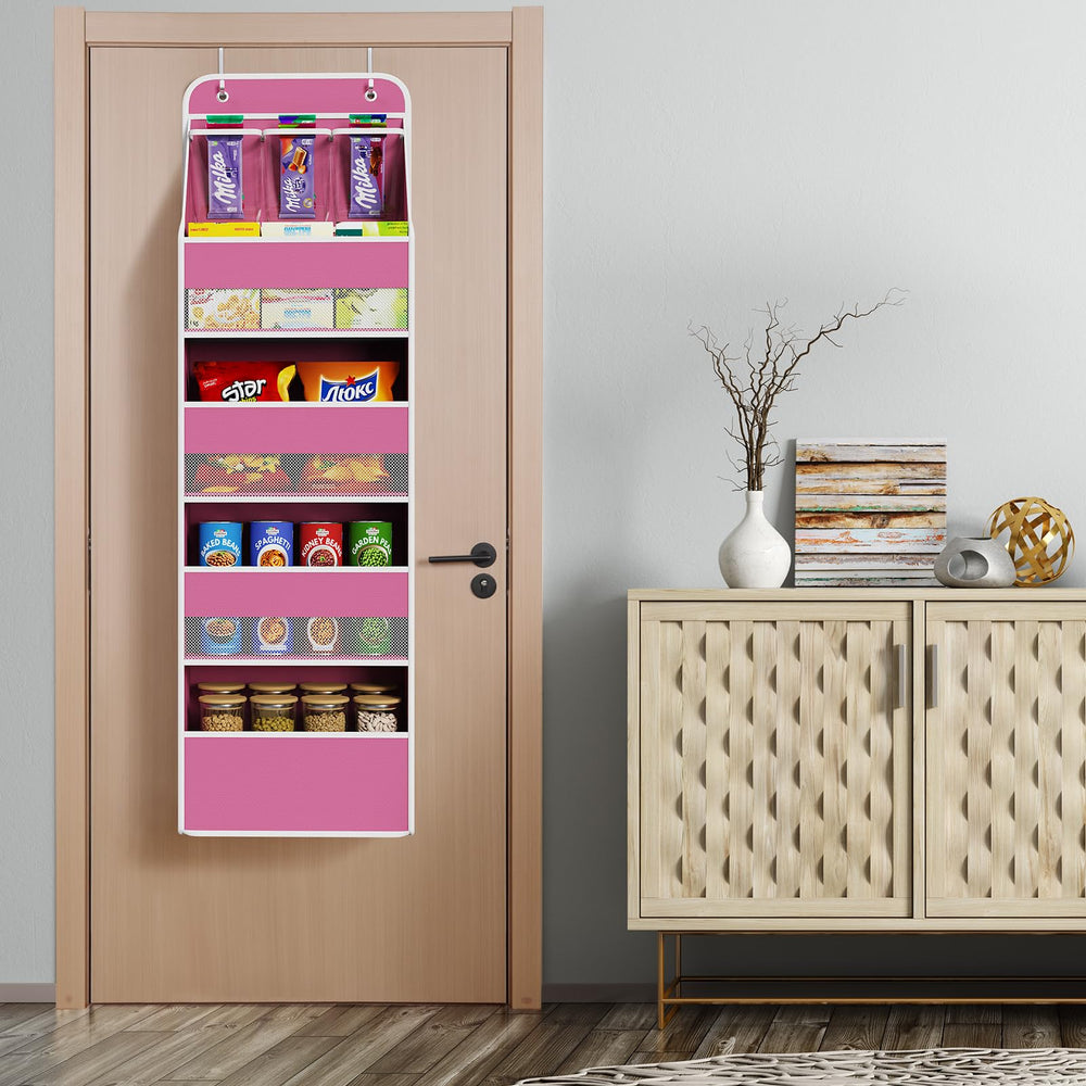Univivi nursery storage for bottles, diapers, and clothes within reach