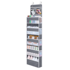 Univivi over door organizer front view showing space-saving design.