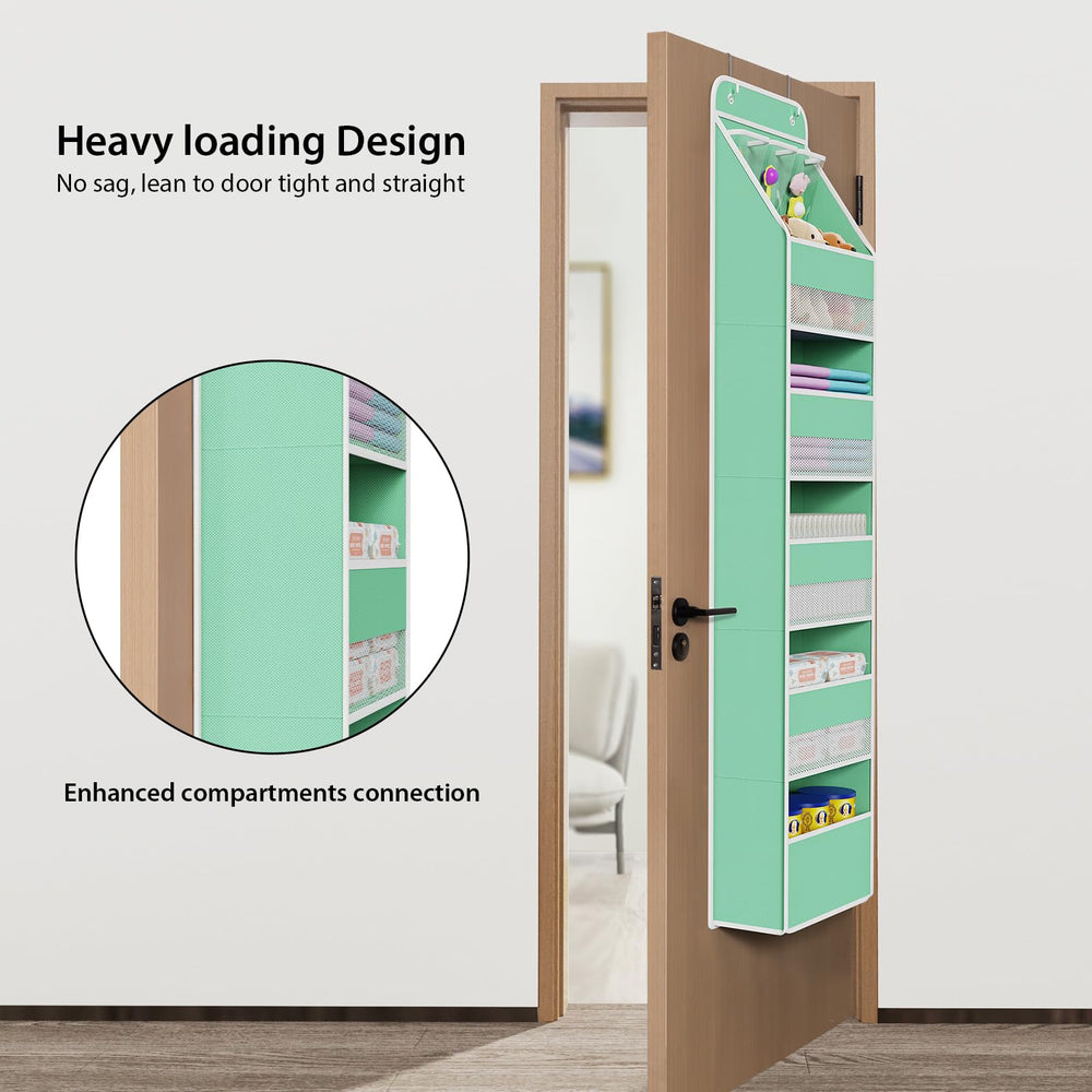 Univivi over-door organizer large pockets hold bottles and lotions neatly