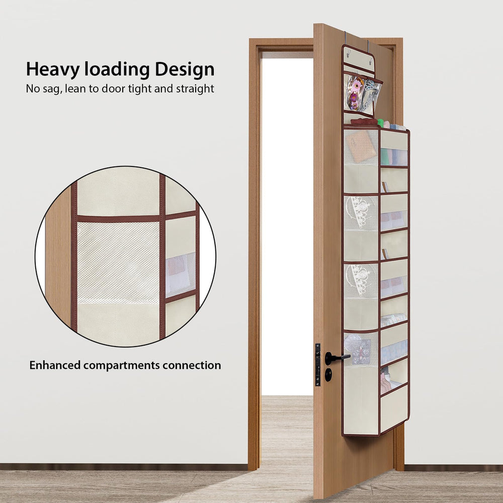 Univivi organizer compartments filled showing large storage capacity for cosmetics and toys.