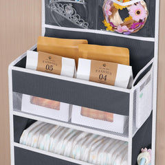 Univivi see-through PVC window storage helps identify items at a glance.