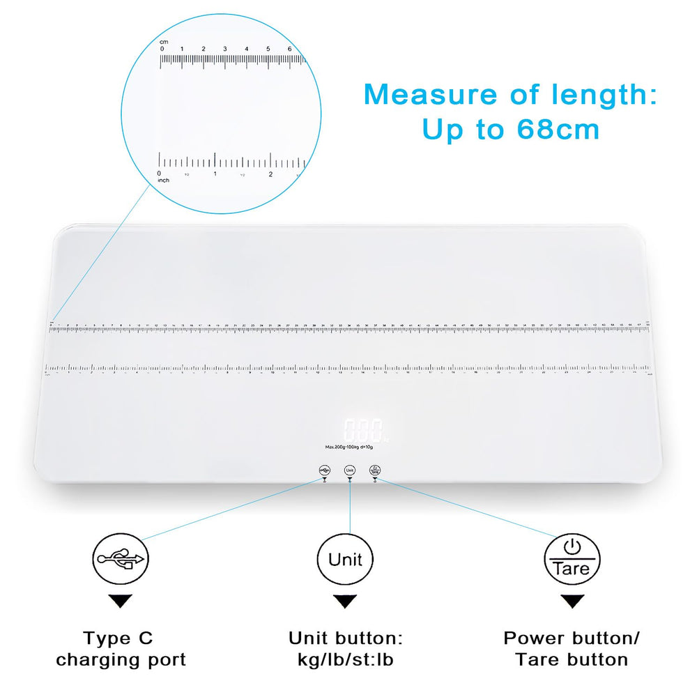 UNIWEIGH LED display shows clear numbers for easy weigh-ins in any lighting