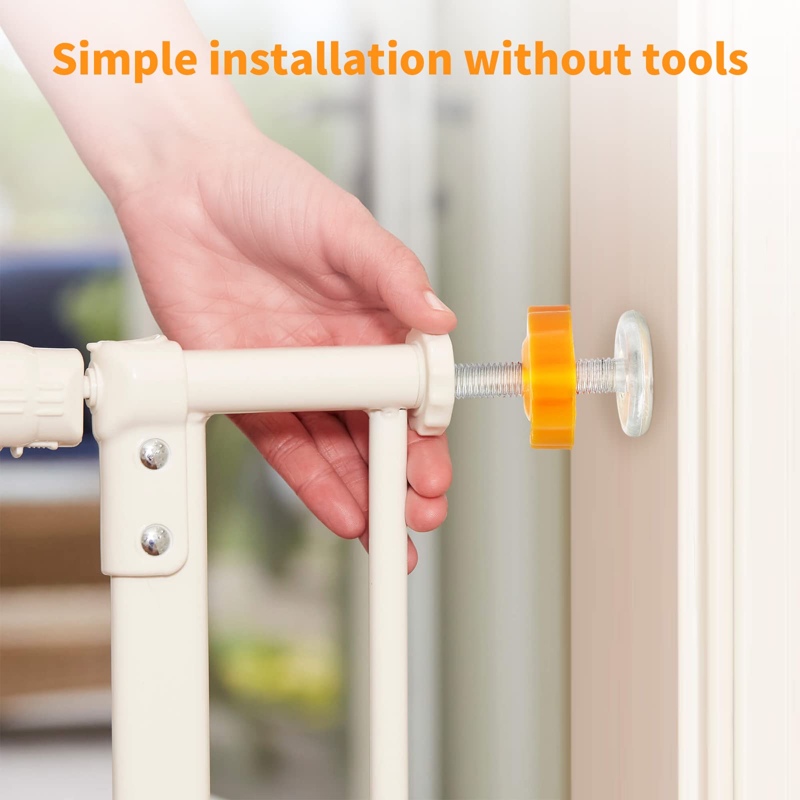 Unlorspy stair gate replacement part for through-wall installation