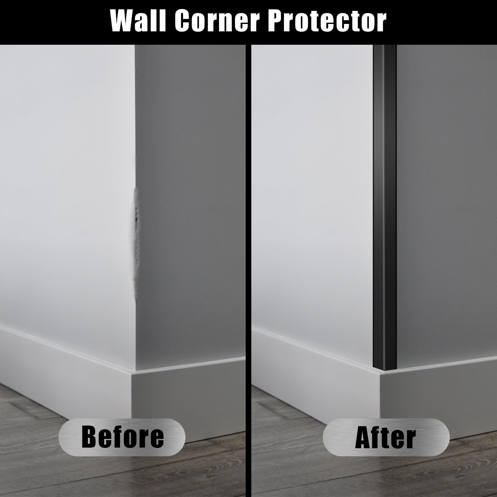 UNNAK 12pcs corner guards pack offering versatile wall protection for homes and offices.