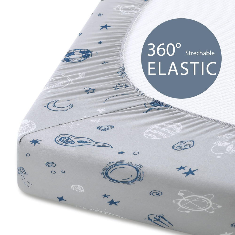 Unnivoll bassinet sheets fit rectangle, round, oval, and hourglass shapes.