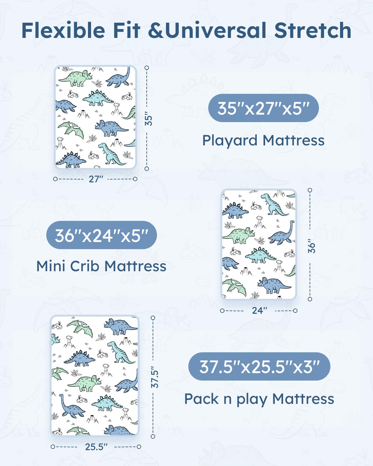 Unnivoll breathable microfiber sheet provides gentle, skin-friendly comfort during naps and playtime.