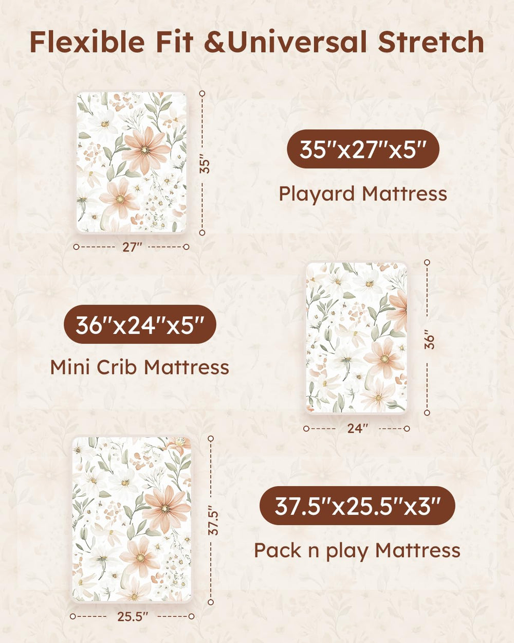 Unnivoll mini-crib sheets soft microfiber gentle on baby skin