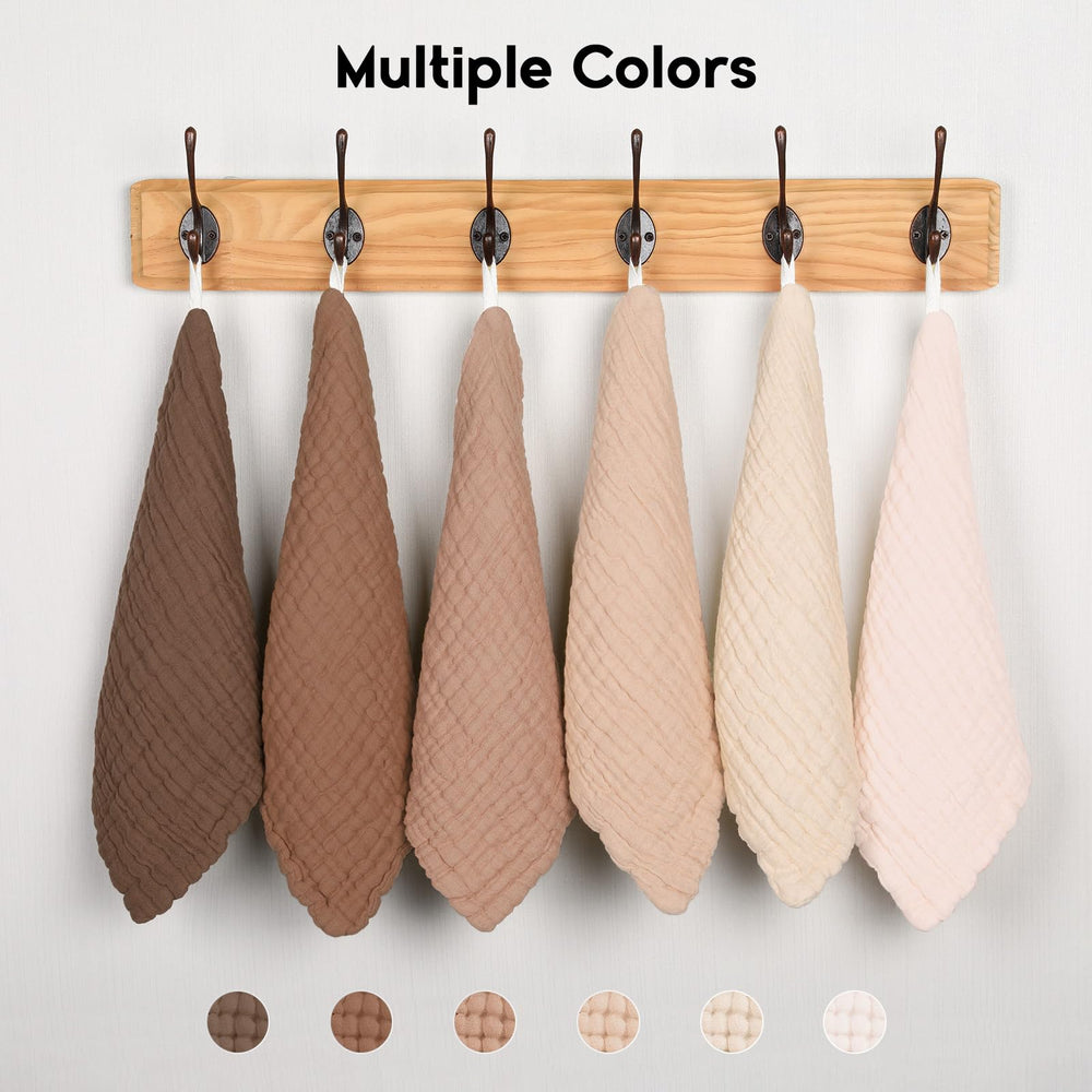 Unnivoll muslin washcloths gift-ready for baby showers and registries