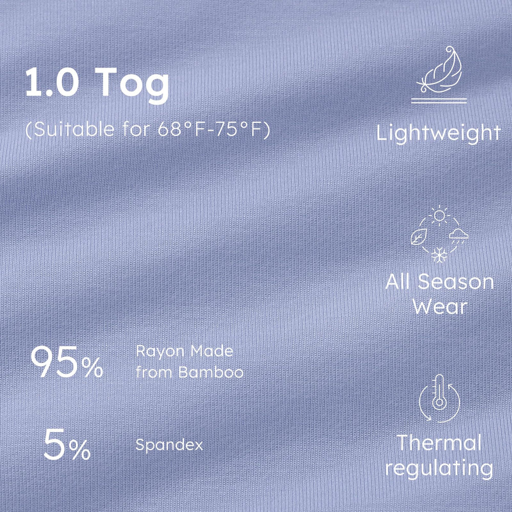 Unnivoll sleep sack airflow design highlights breathable fabric for warmth management