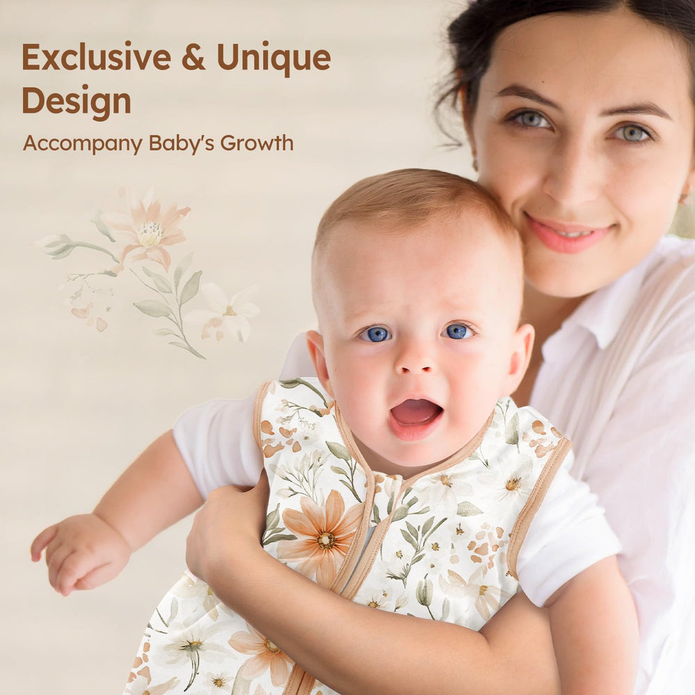 Unnivoll sleep sack growth range covers 0-24 months for lasting use