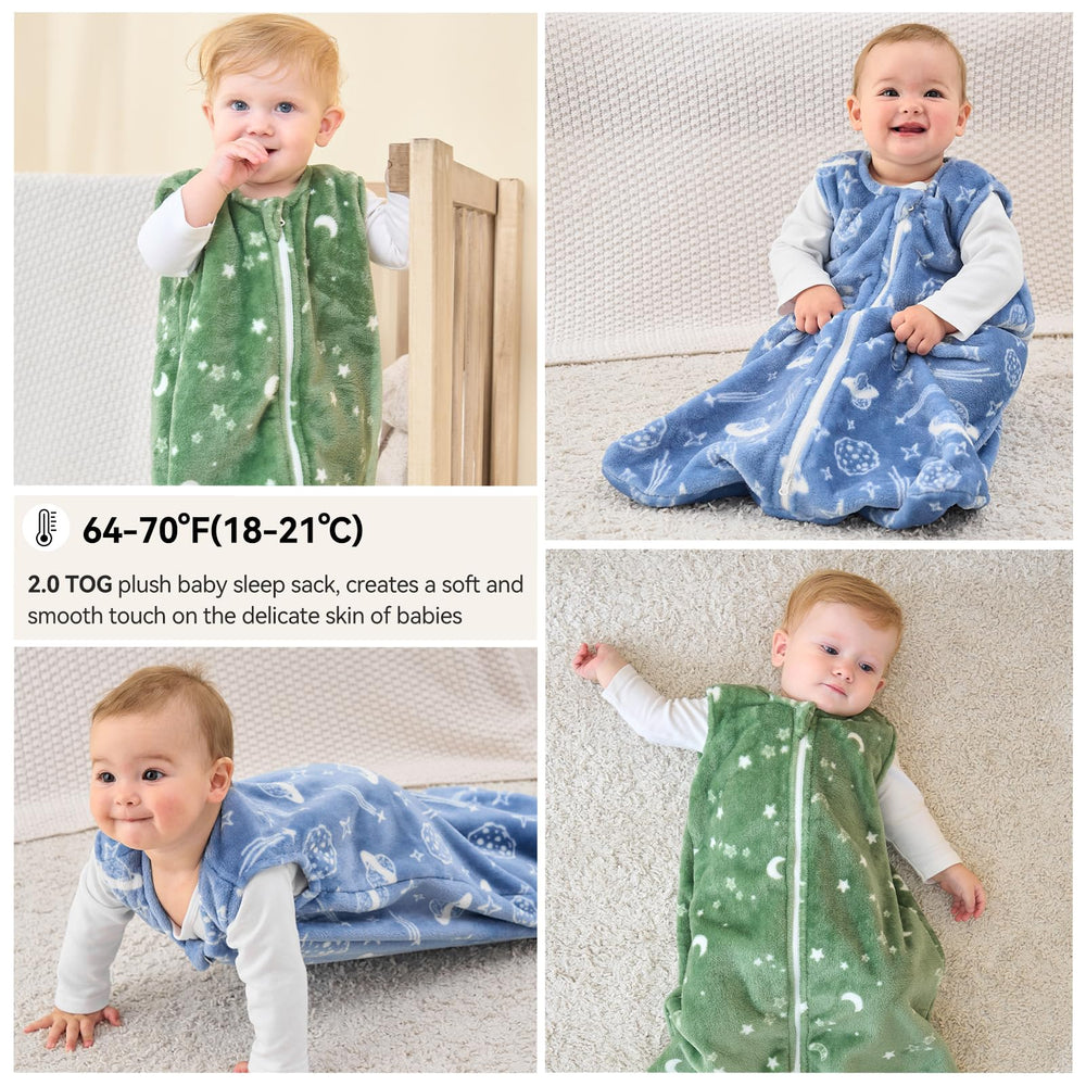 Unnivoll sleep sack is machine-washable for busy families.