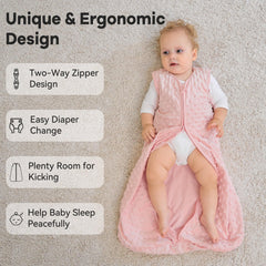 Unnivoll sleep sack roomy kick-space supports movement without kicking off