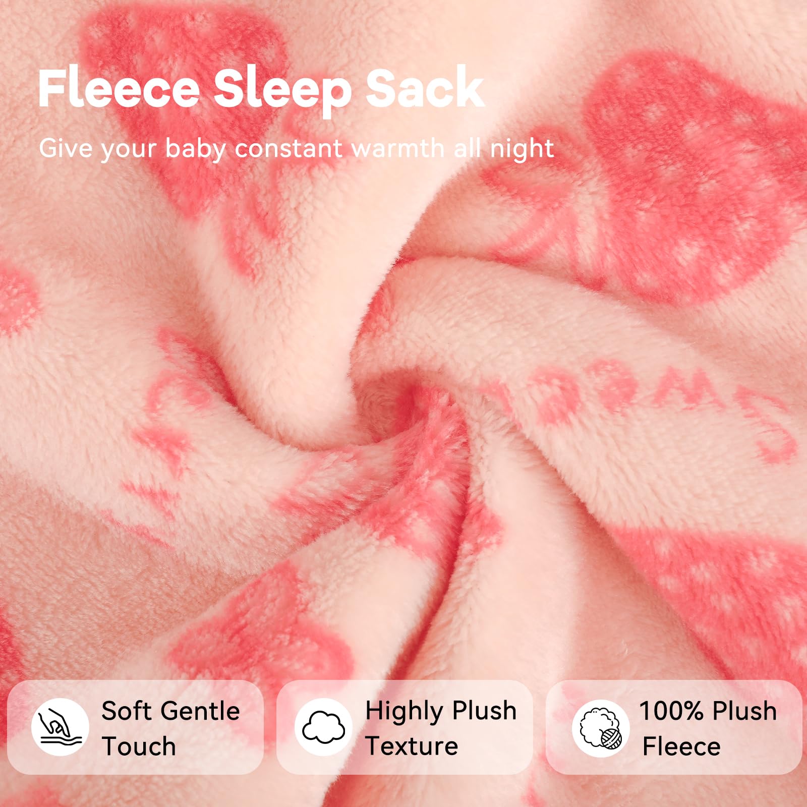 Unnivoll sleep sack zipper protector guards the chin during zipping
