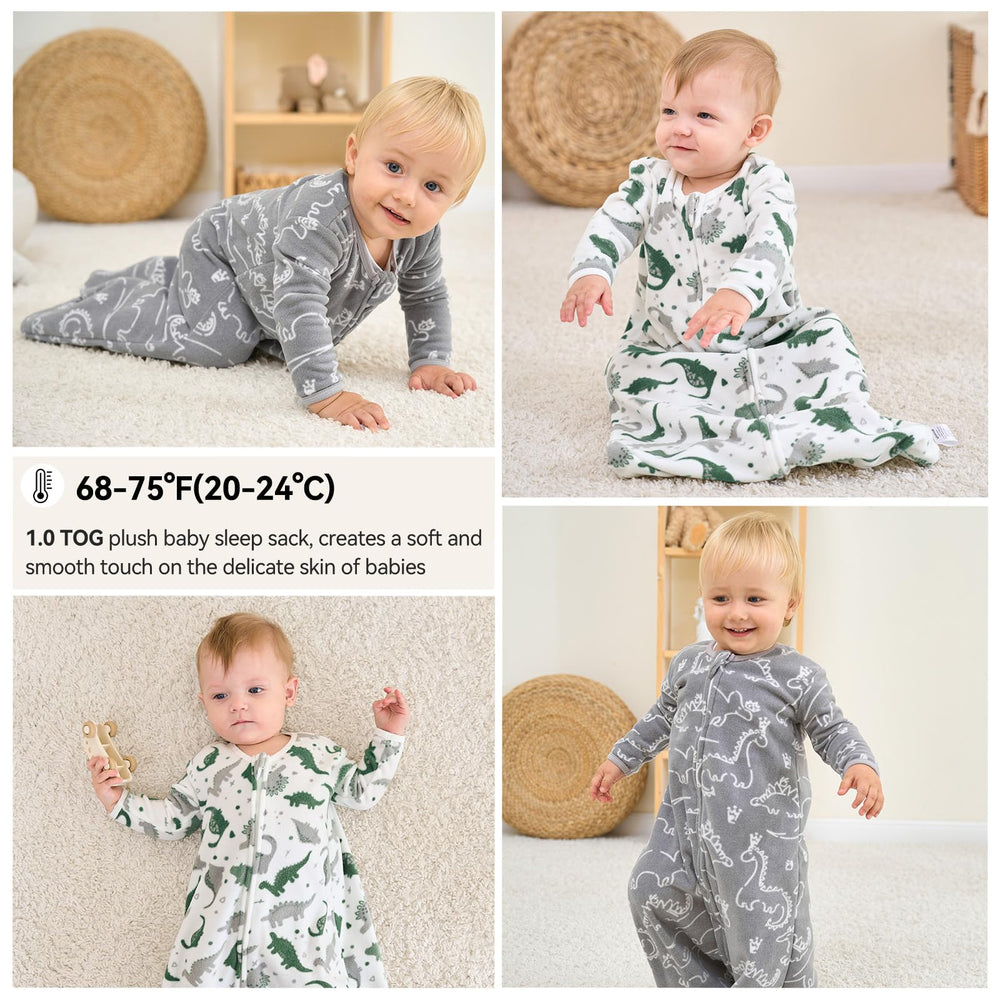 Unnivoll sleep-sack size-chart-6-12m helps choosing the right fit.