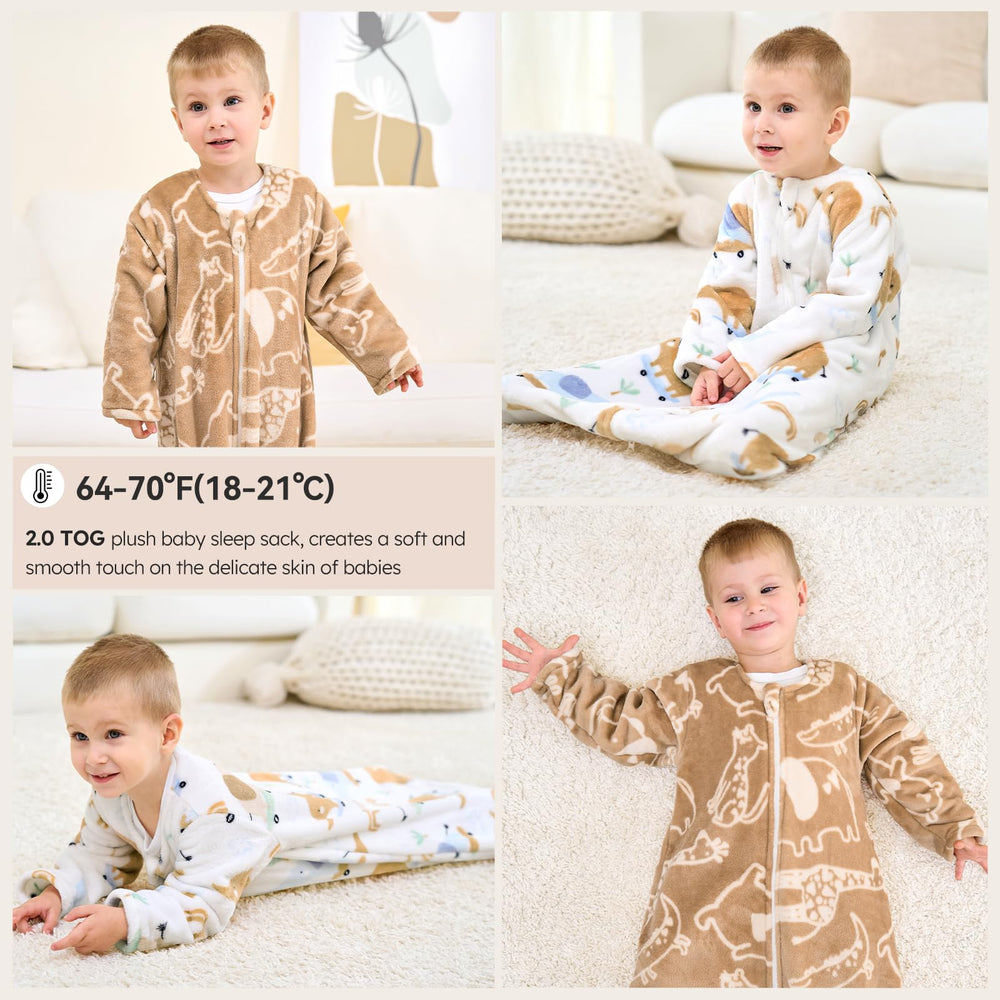 Unnivoll two pack sleep sack machine washable and convenient