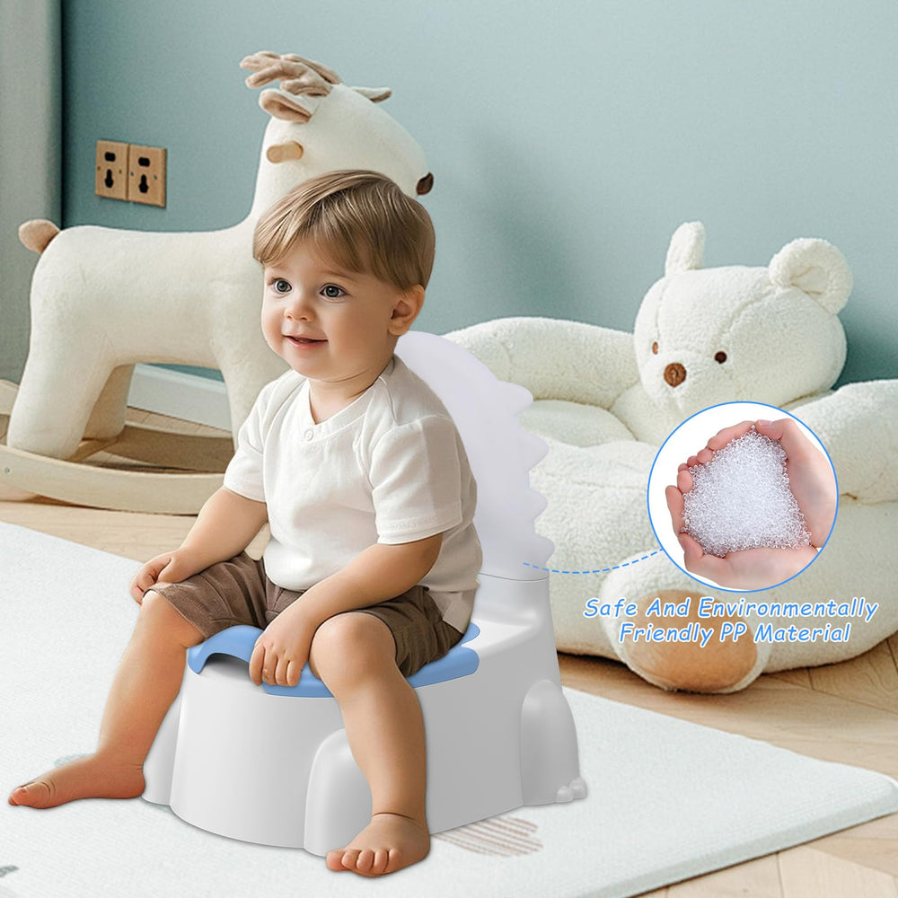 Unseki potty seat Indigo anti-slip base keeps it steady during training