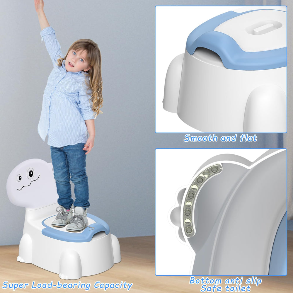 Unseki potty seat Indigo removable urinal eases cleanup after potty