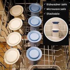Untippy kids tumbler-teacup base view, wide base for stability on uneven surfaces.