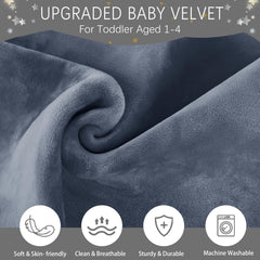 UNTREE Airplane Bed soft-fabric closeup highlights breathable, skin-friendly comfort