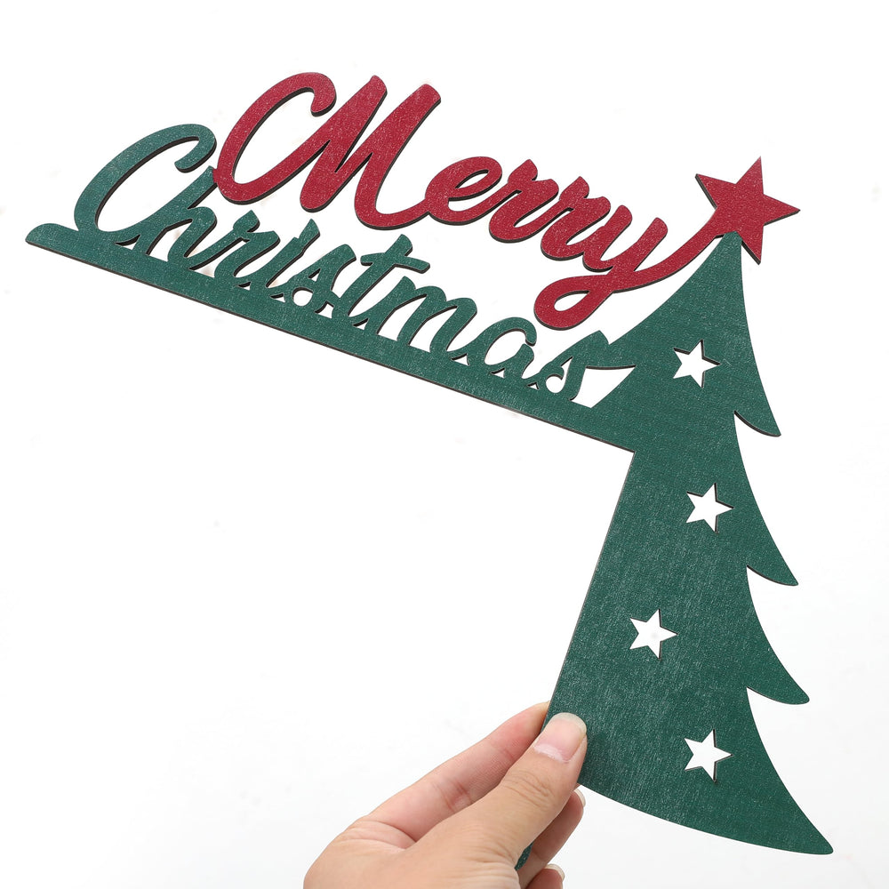 UOAOU compact wooden ornament suitable for shelves or counters.