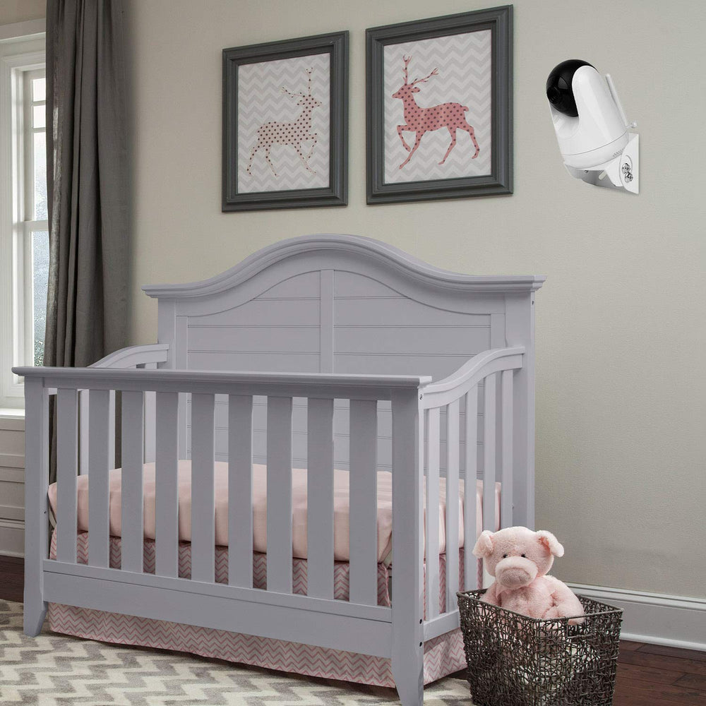 Uogw baby monitor mount angle adjustment in white for flexible viewing