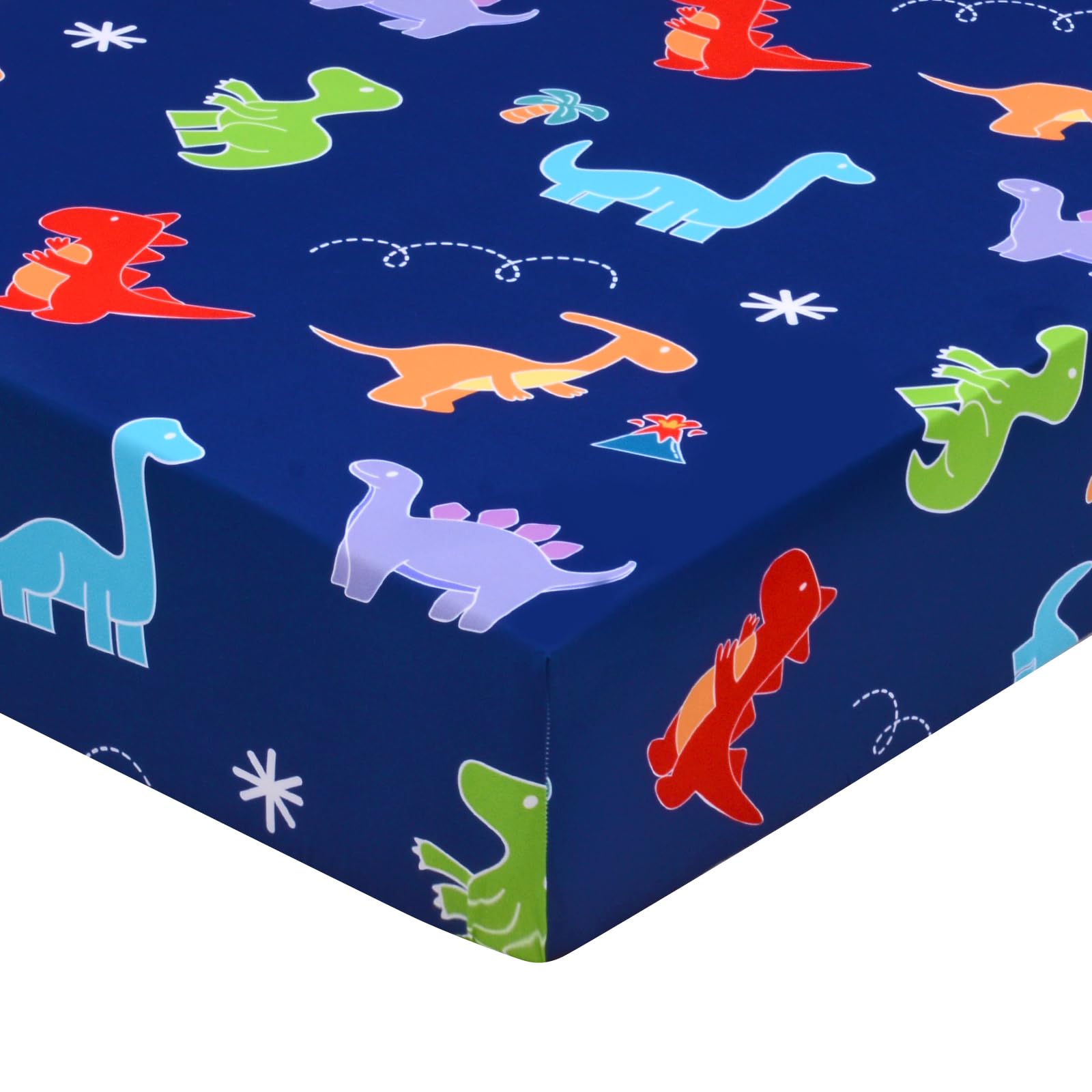 UOMNY crib sheet 360-wrap secures standard crib mattresses for snug sleep