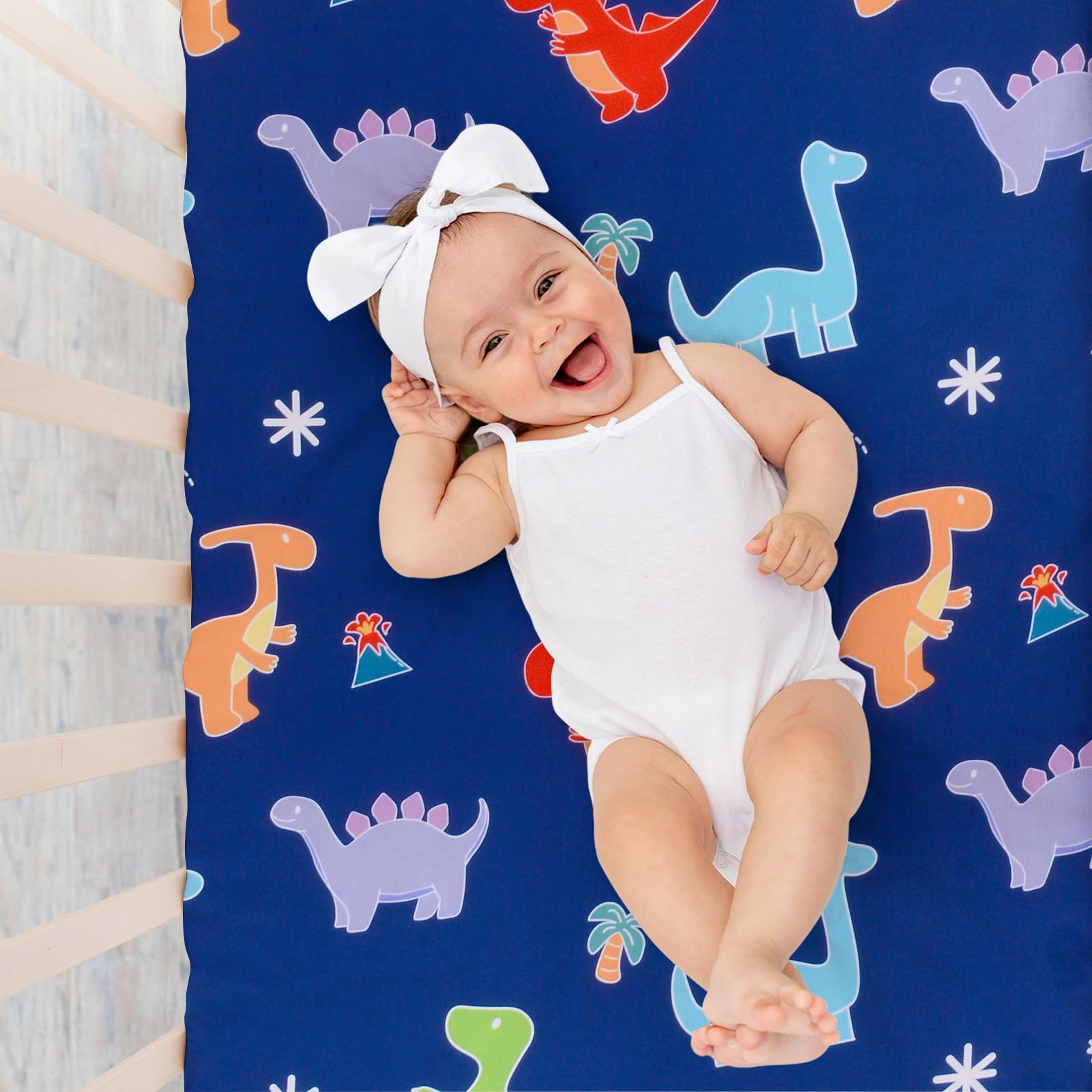 UOMNY crib sheet makes a thoughtful baby shower gift