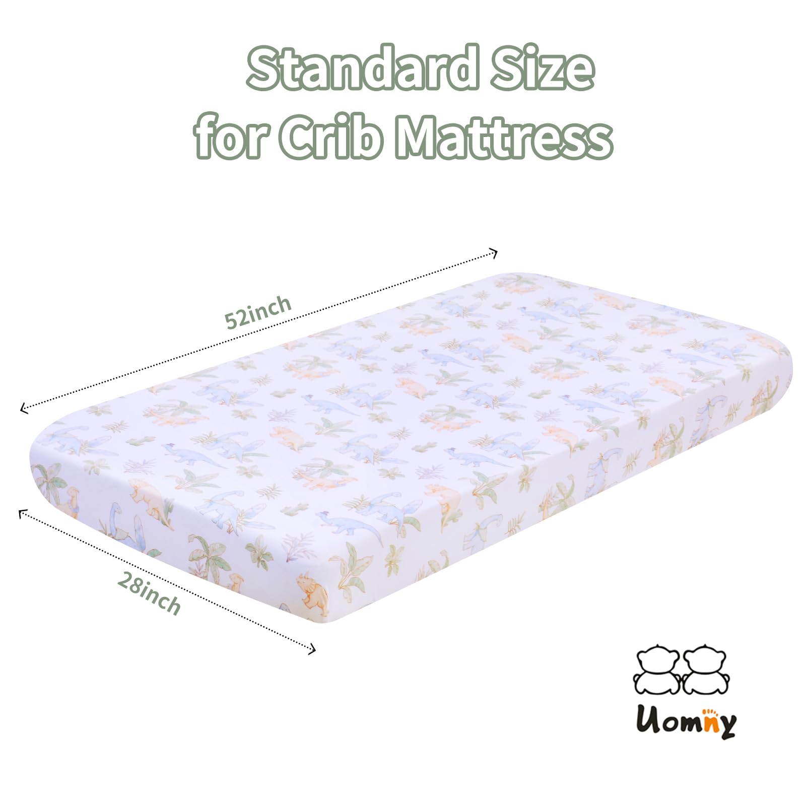 UOMNY gift-ready-dinosaur-sheet is a thoughtful baby shower gift.