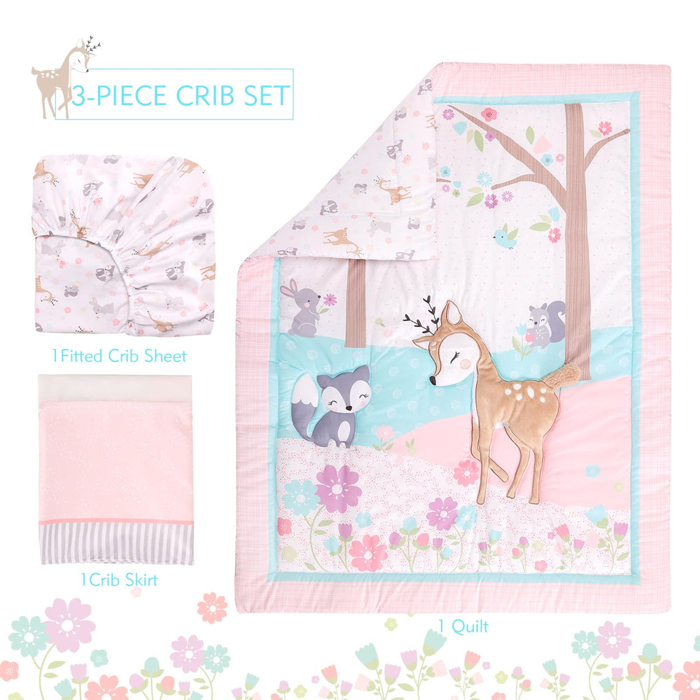 UOMNY nursery decor woodland theme elevates baby's room ambiance.