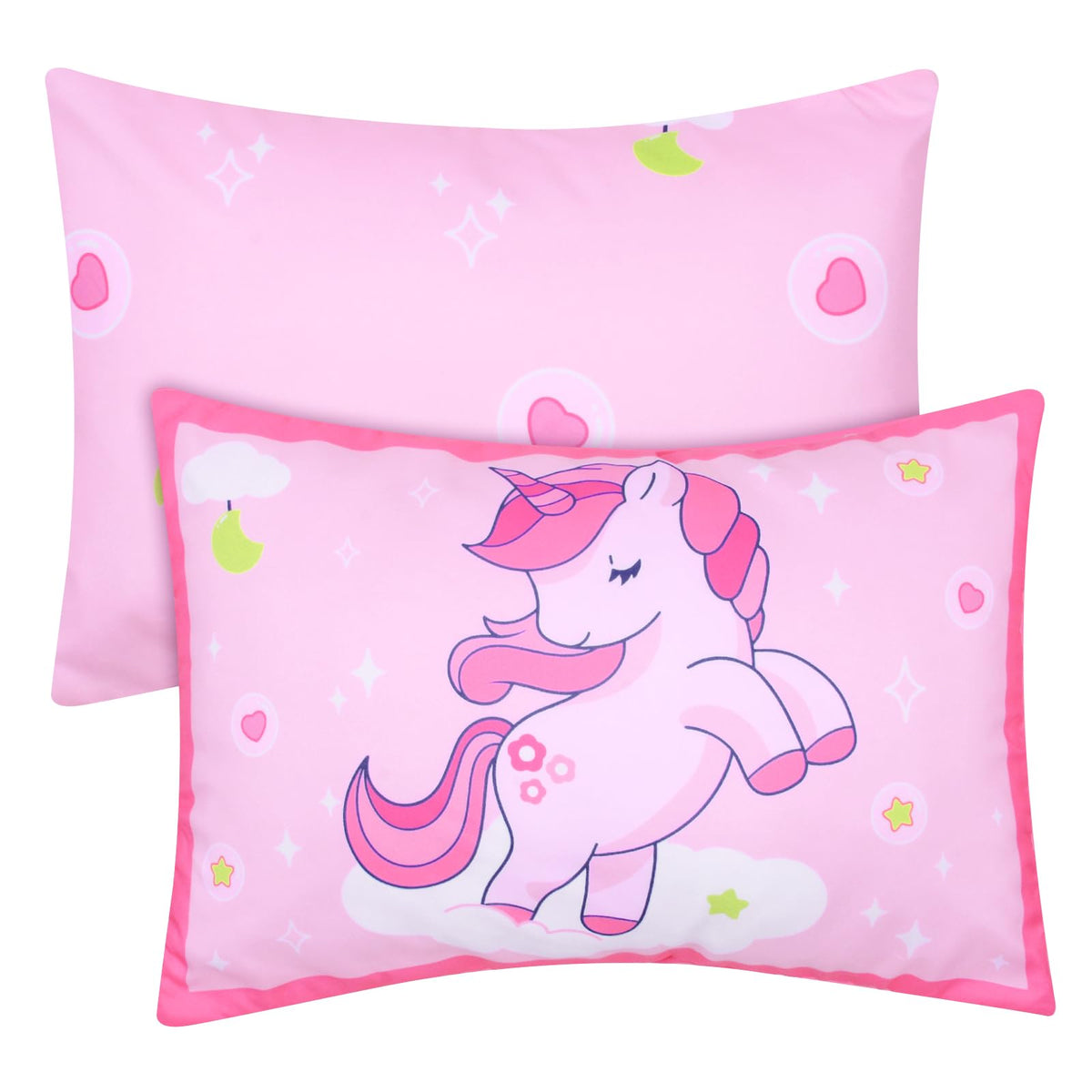 UOMNY unicorn-pattern toddler pillowcase 13x18 offers gentle, soft touch for delicate baby skin