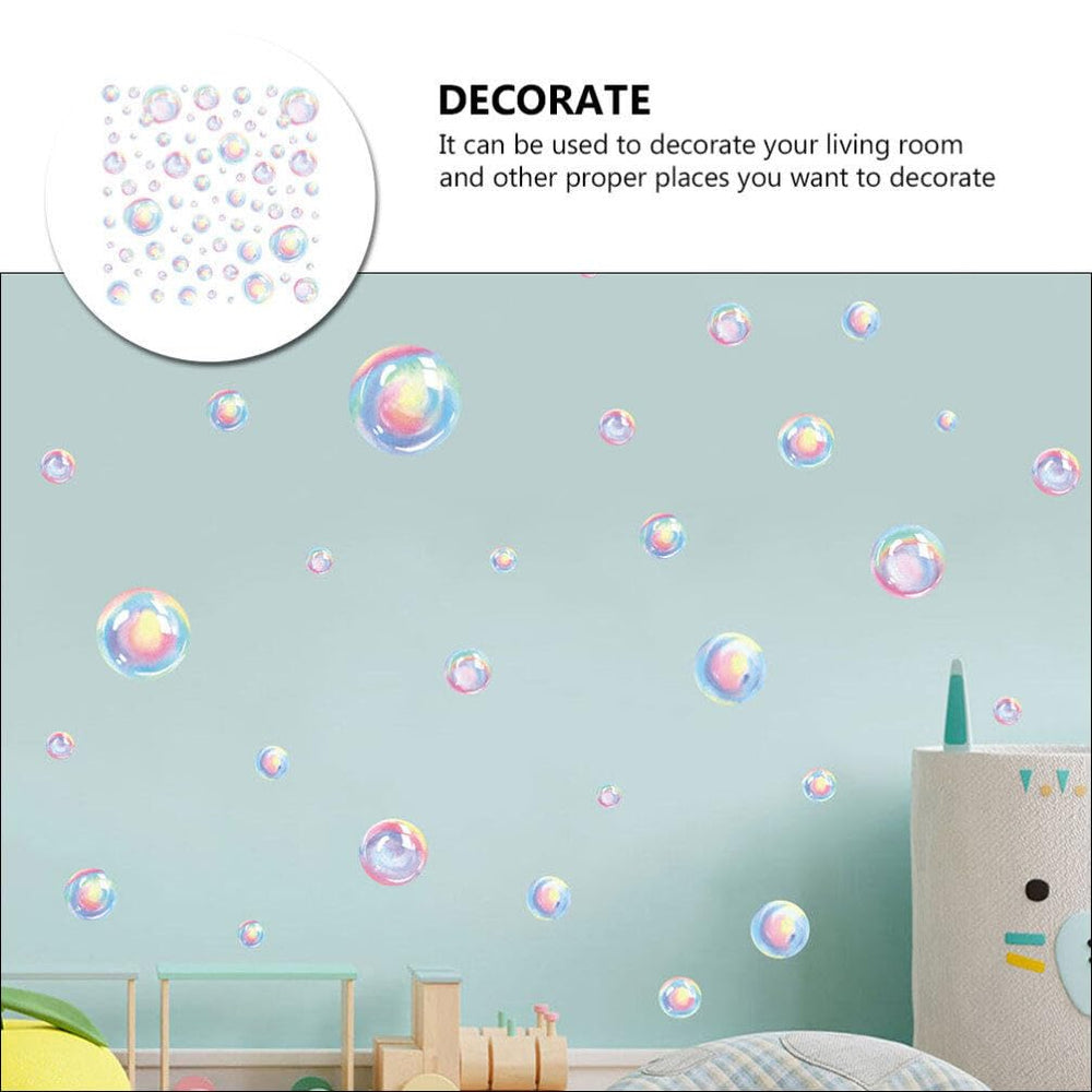 Uonlytech bubbles decals – bathroom or poolside ambience with ocean vibes.