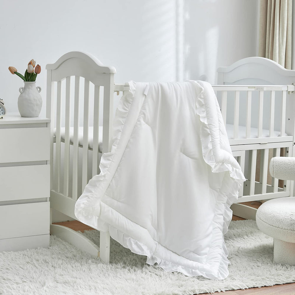 UOZZI BEDDING fitted crib sheet with elastic fits standard mattress