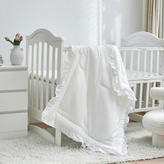 UOZZI BEDDING fitted crib sheet with elastic fits standard mattress