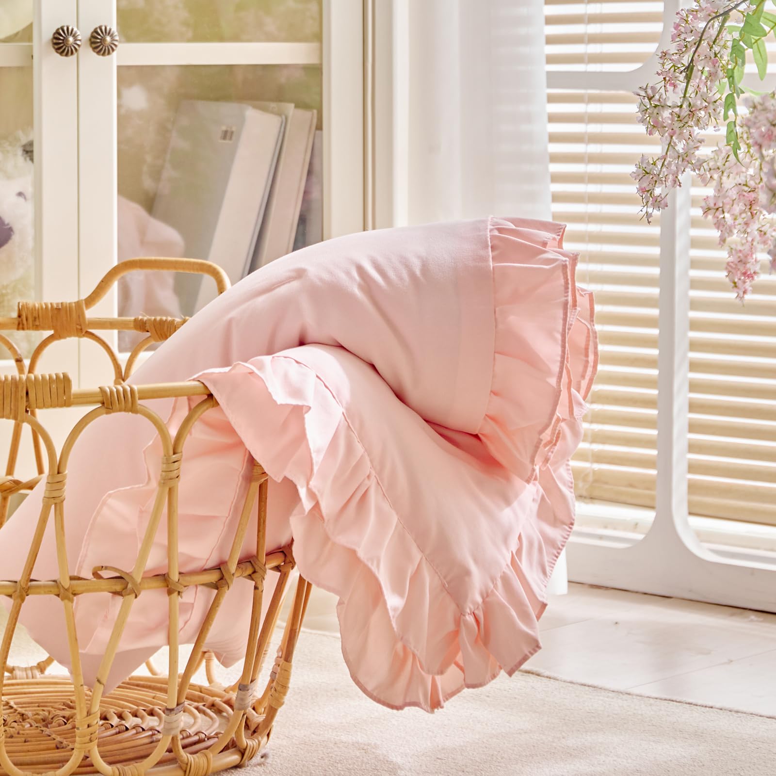 UOZZI Bedding plush 320GSM inner fill for cozy warmth without heaviness