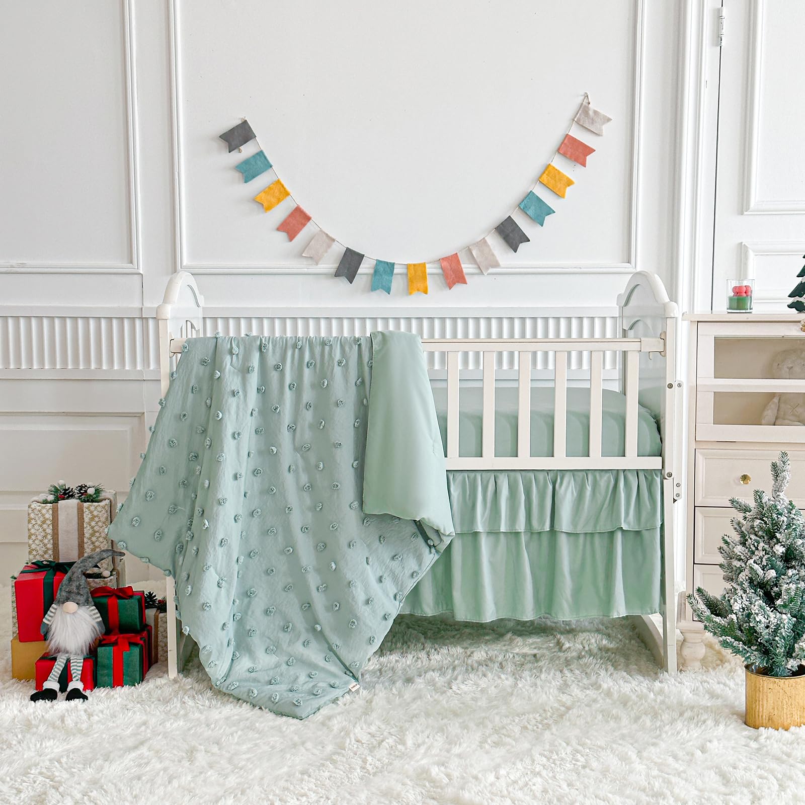 UOZZI BEDDING eco-friendly polyester fabric emphasizes durability and simple maintenance.