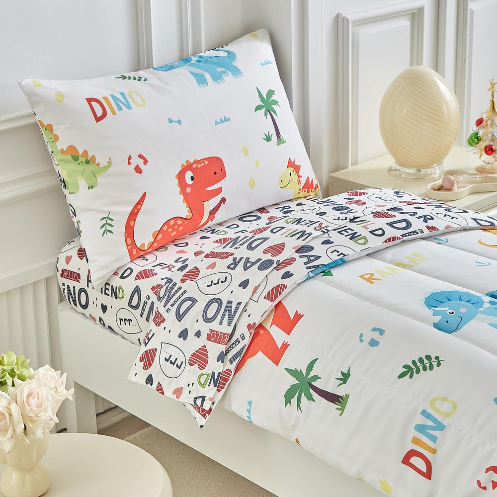 UOZZI Bedding comforter tassels closeup showing playful fringe for a cute look