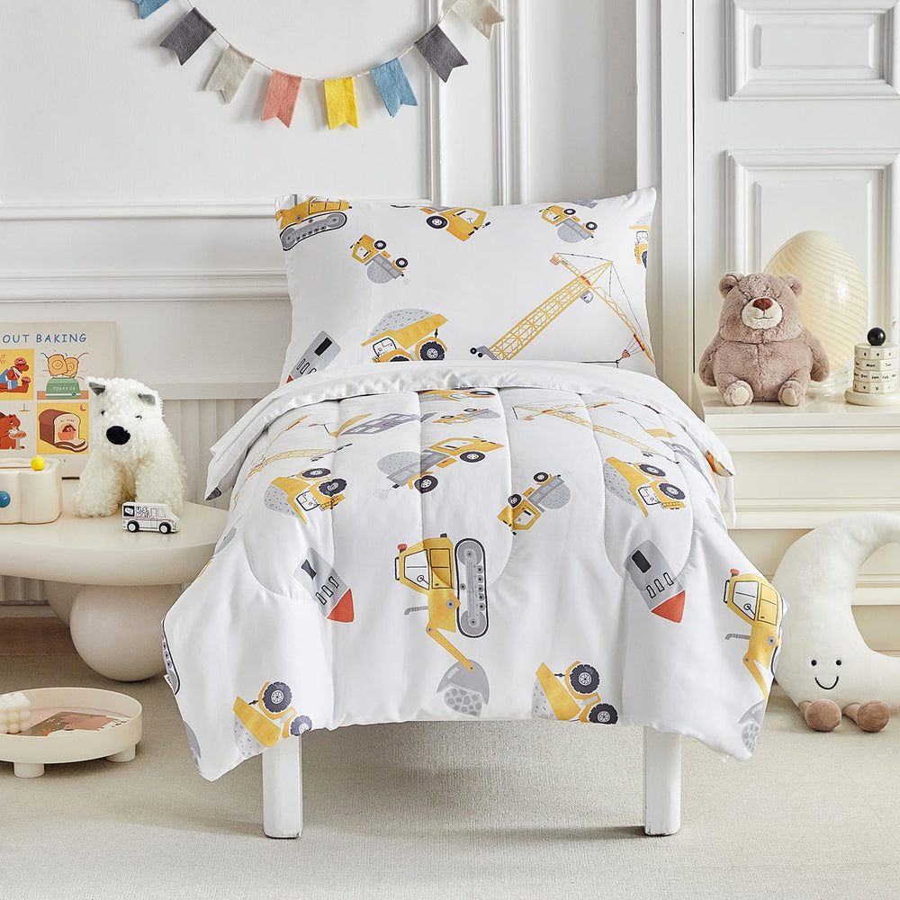 UOZZI BEDDING crane pillowcase supports comfy rest during imaginative play.